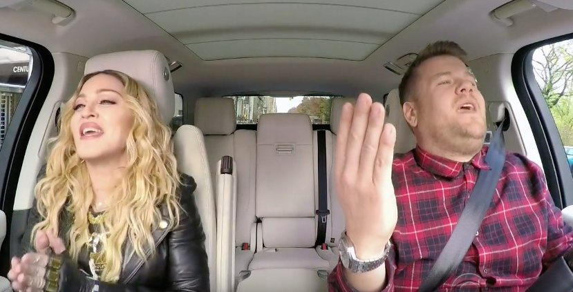Madonna arrasa no Carpool Karaoke!