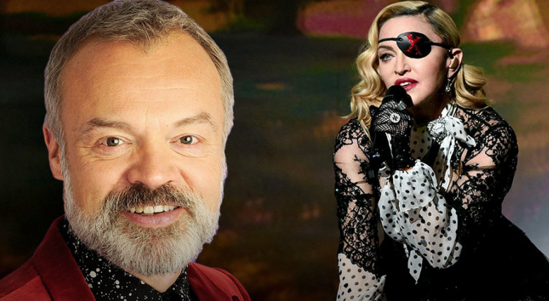 Graham Norton fará uma grande entrevista com Madonna em Londres!