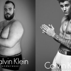 Paulista recria campanhas da Calvin Klein e pede corpos variados na publicidade: “Quero homem gordo de cueca”