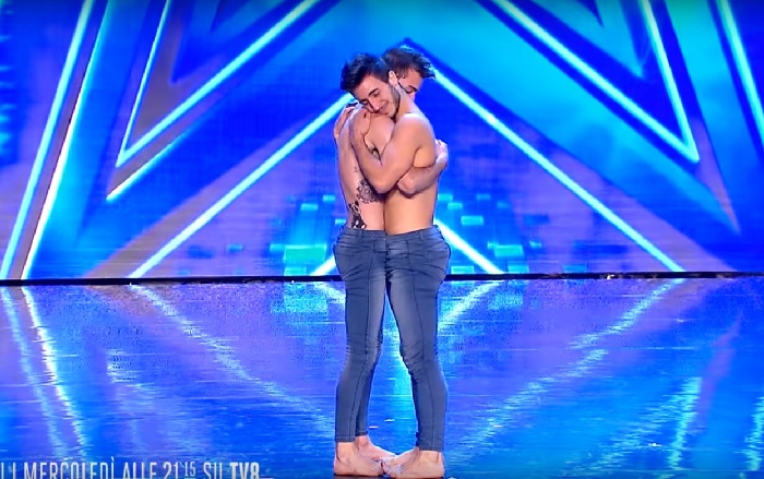 Casal de namorados revela seu amor no Italia’s Got Talent