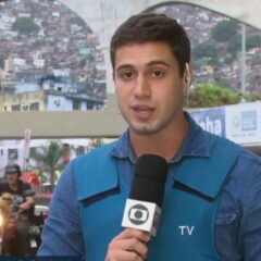 Ao vivo, repórter da Globo diz que levou puxão de orelha do marido