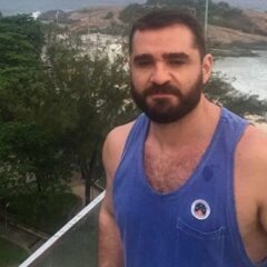 Marcelo Cosme mostra o namorado bonitão