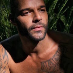 Ricky Martin aparece pelado em momento íntimo