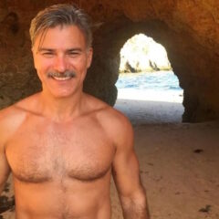 Leonardo Vieira celebra 14 anos com o marido