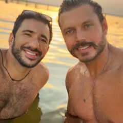 Franklin David conta que ganhou mais seguidores após postar foto com o namorado: “Atraí mais amor”