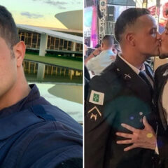 Policial que protagonizou beijo gay em formatura da PM é desligado da Corporação: “Vou contar os podres”