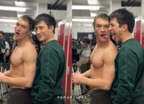 Bastidores de Heated Rivalry revelam critério para gravações das cenas de sexo