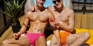Alexei e Forest estão arrasando juntos nas câmeras gays